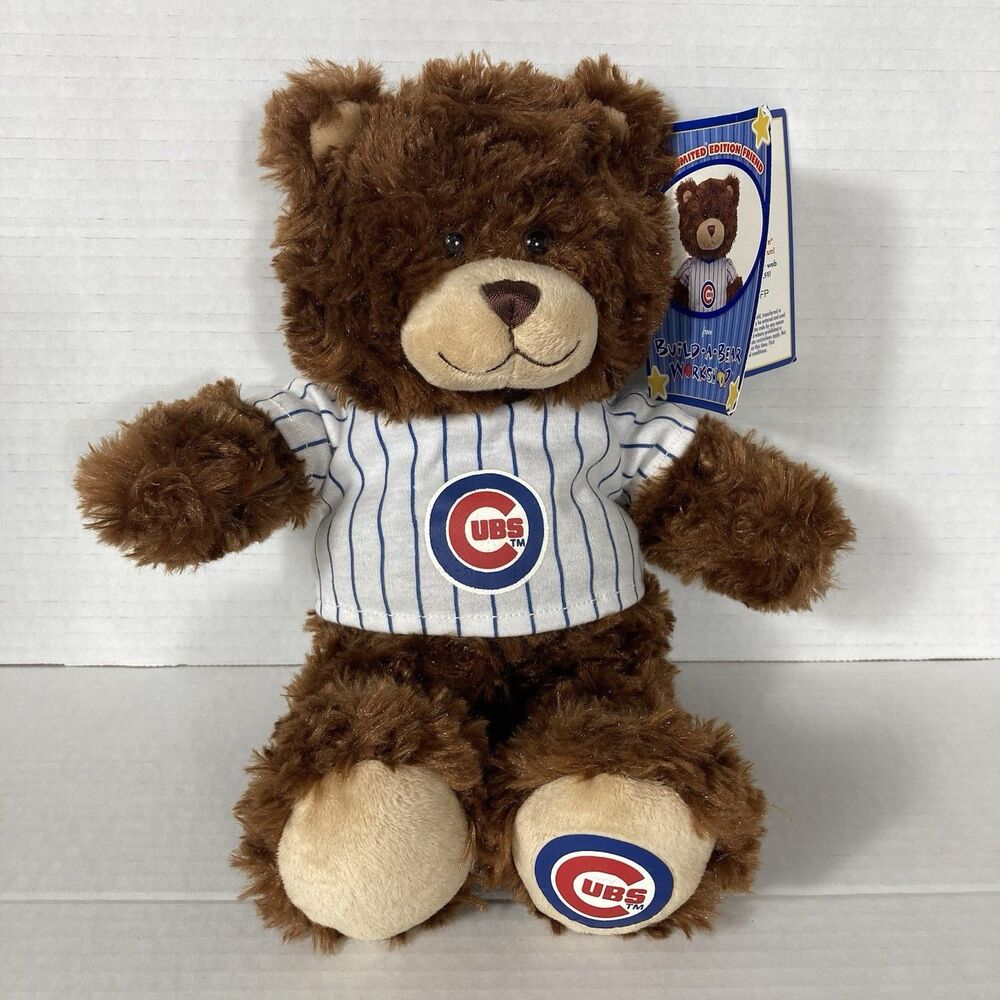 Chicago Cubs Build A Bear Bearly Limitied Edition Friends 12” Plush 2012